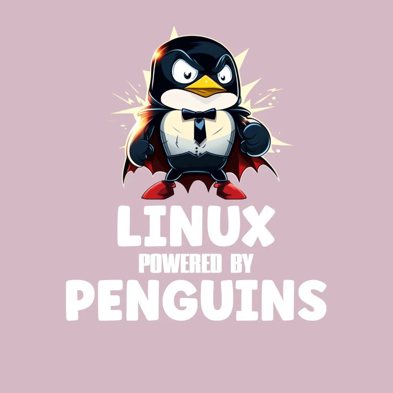 Linux Powered By Penguins