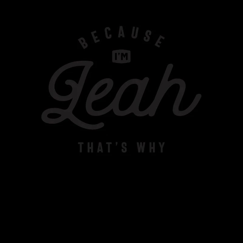 Leah Name Personalized Birthday Name Leah