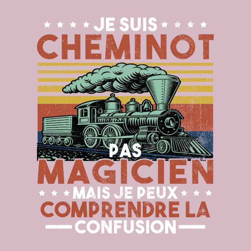 Cheminot Conducteur De Train Chemin De Fer