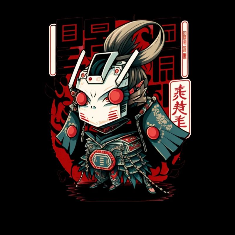 Samurai Roboter japanischer Robotor Samurai