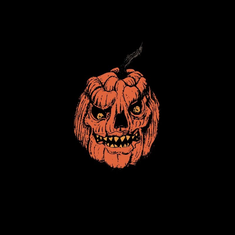 Halloween Süßes oder Saures Kürbis - Horror