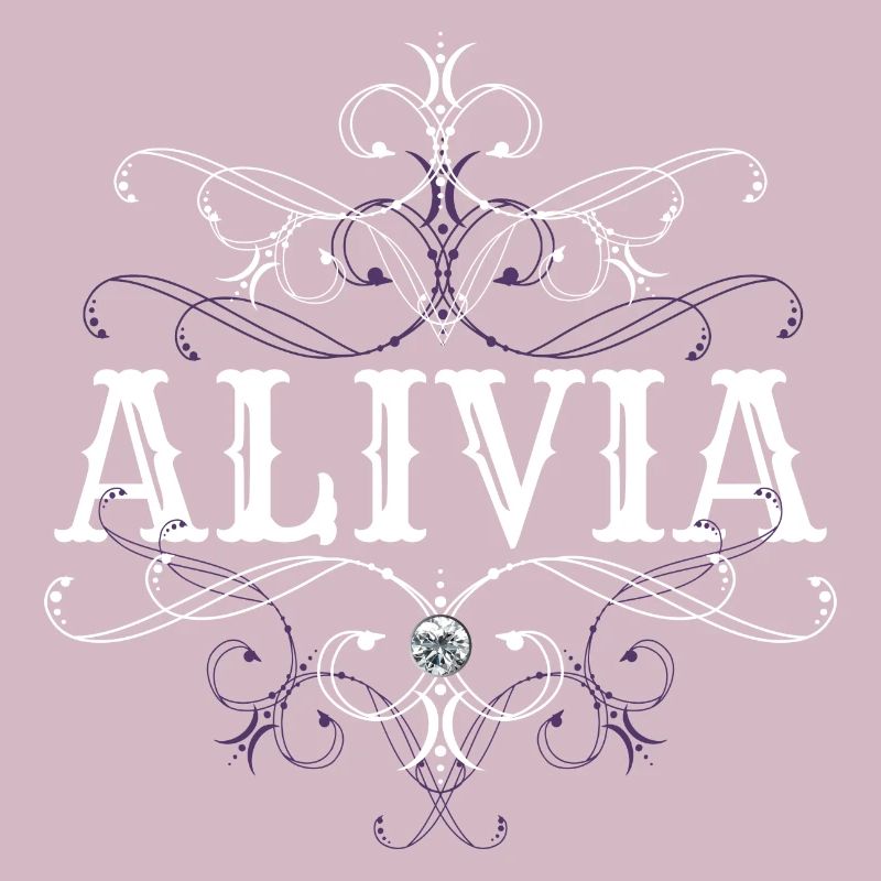 Alivia Surname First Name Personalized