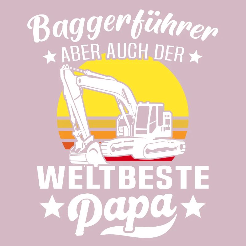 Baggerfahrer Papa Baggerführer
