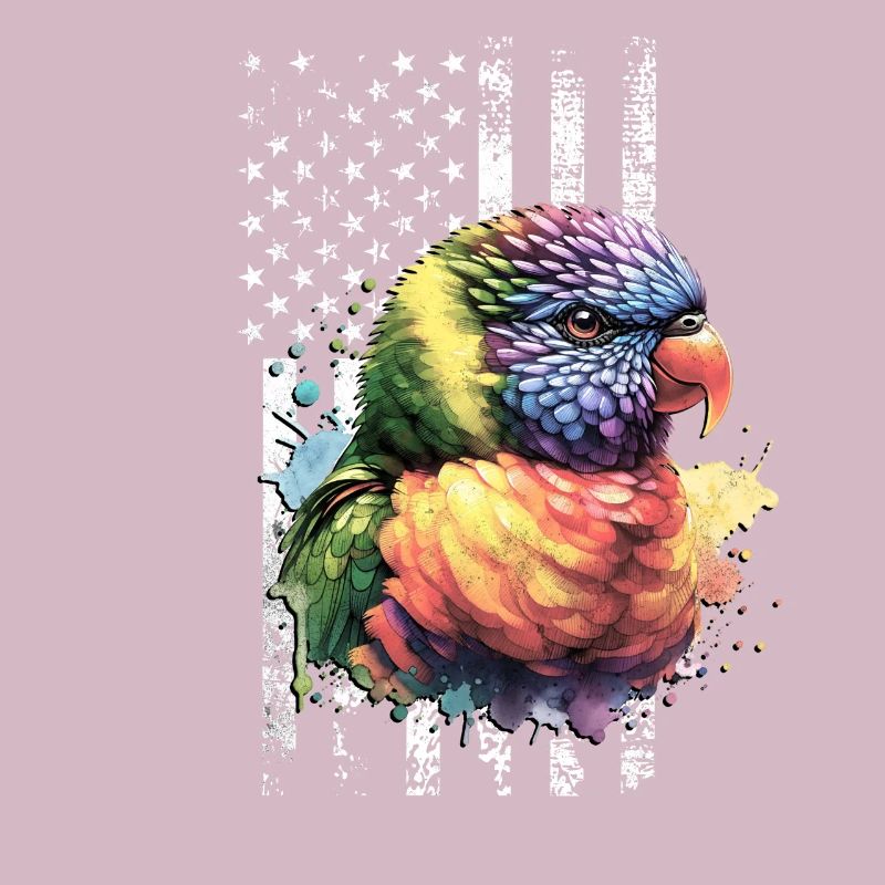 Rainbow Lorikeet US Regenbogenlori