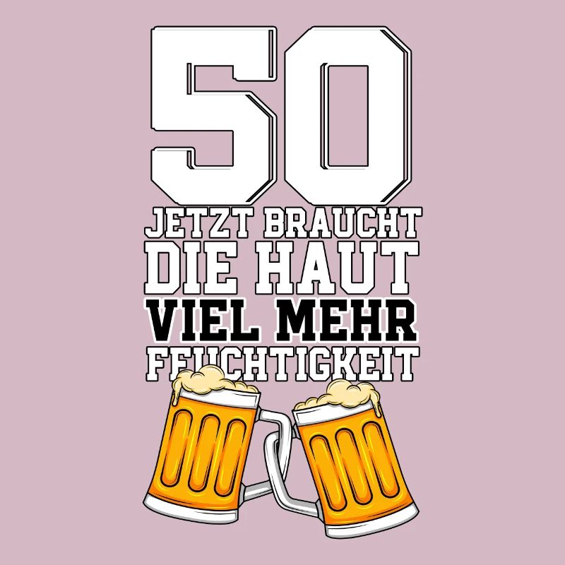 50. Geburtstag Bierglas Bier