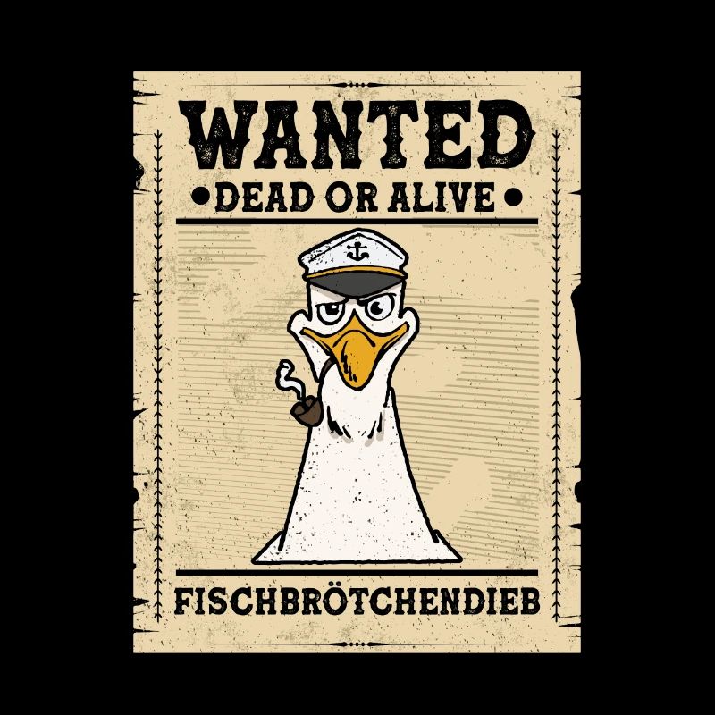 Fischbrötchen Möwe Norddeutsch
