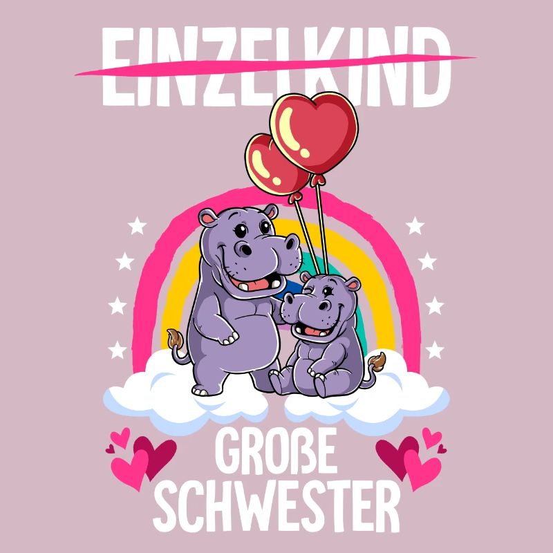 Ich werde Große Schwester Nilpferde