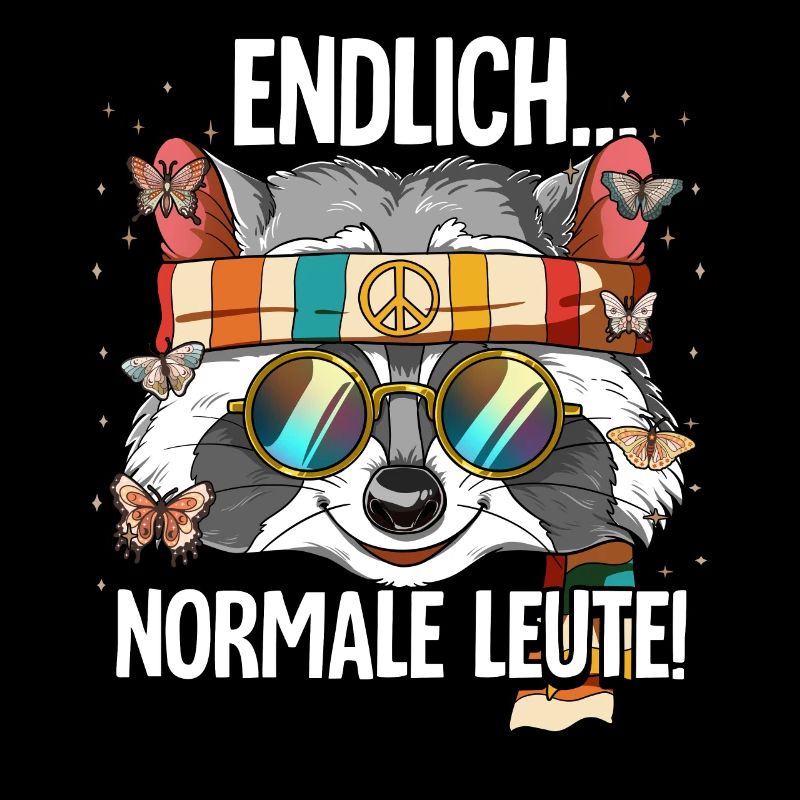 Endlich Normale Leute Hippie Goa Rave