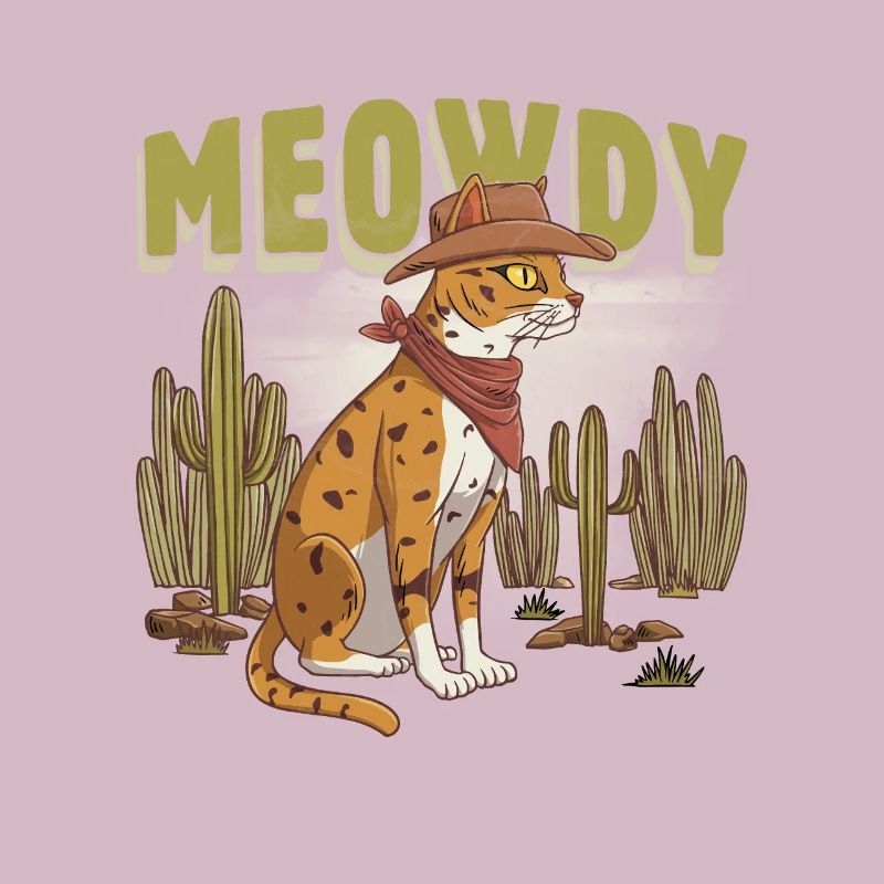 Conception de chat Meowdy Chat