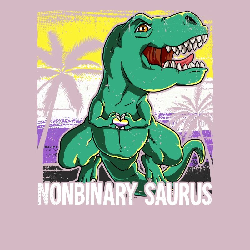 Pride LGBTQ Nonbinary Saurus Costume Pride Month