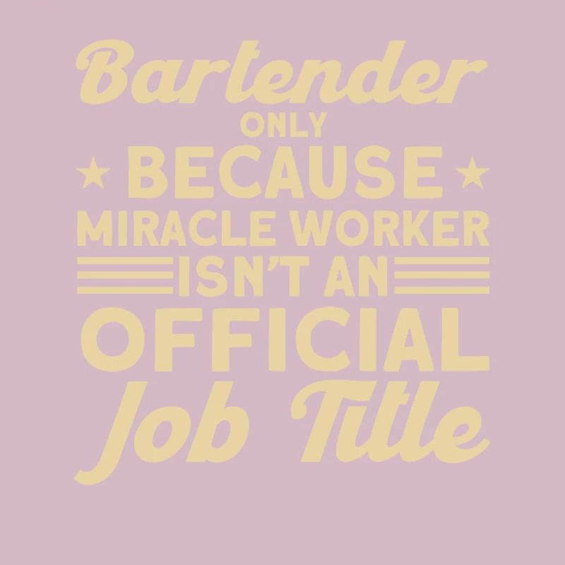 Bartender Gift Mixologist Saying Bar