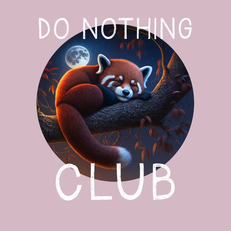 Do Nothing Club Roter Panda