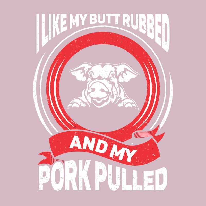 BBQ Pulled Pork Schwein Grill