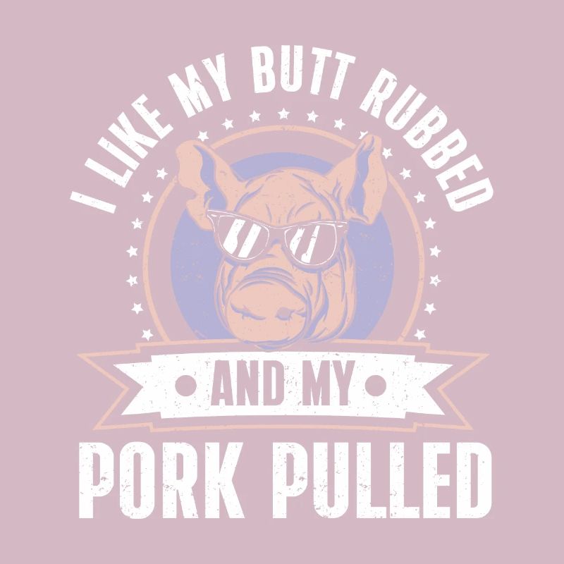 BBQ Pulled Pork Schwein Grill