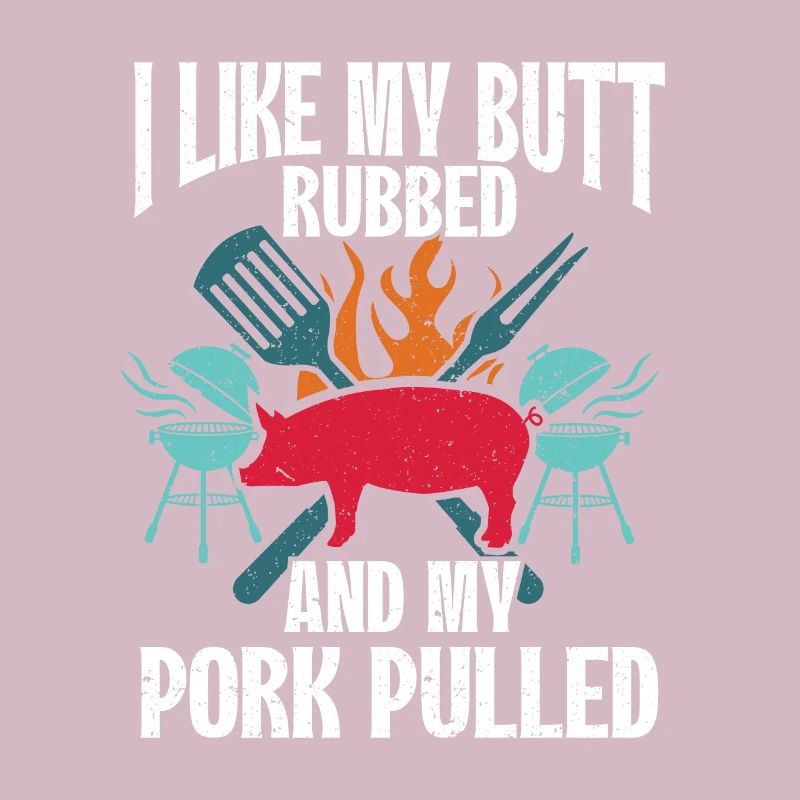 BBQ Pulled Pork Schwein Grill