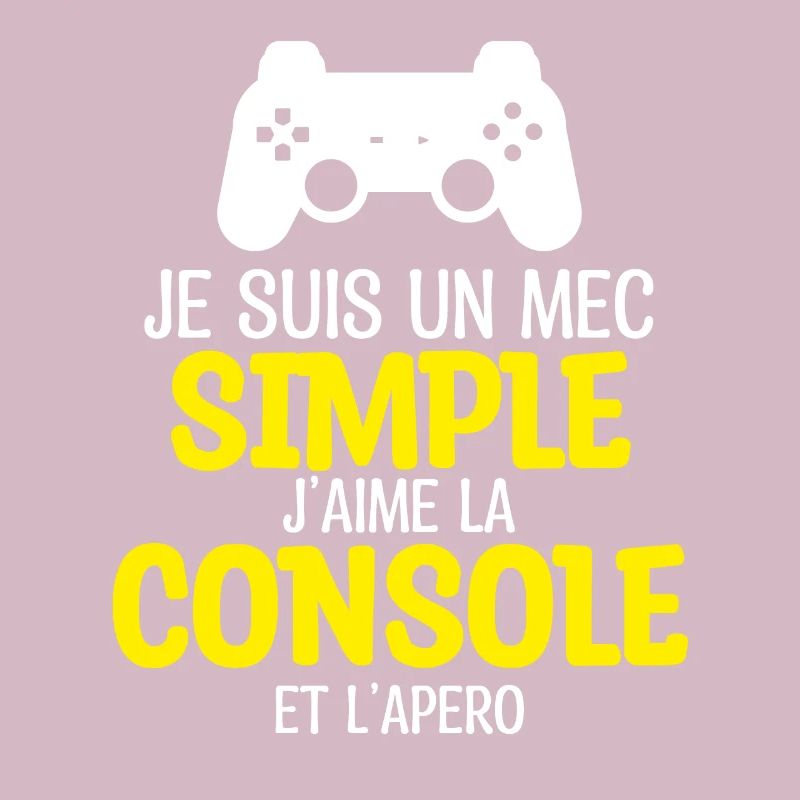 console et apéro | mec simple !