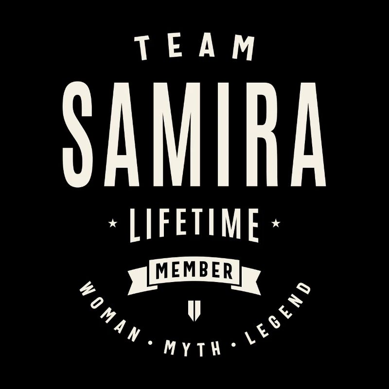 Team Samira Lebenslanges Mitglied Lustiger Name Samira