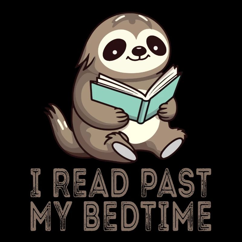I read after bedtime read sloth