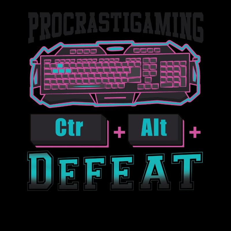 Gamer Procrastigaming CTR Alt Defeat Gaming