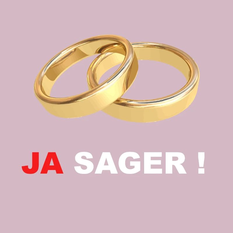 JA sager Heiraten Eheringe