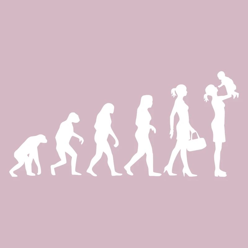 Mama Mutter Evolution - Farbwechsel möglich