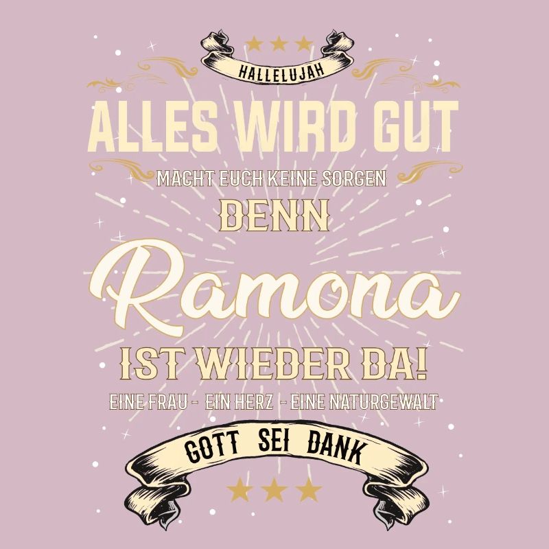 Alles wird gut denn Ramona Ist da Outfit