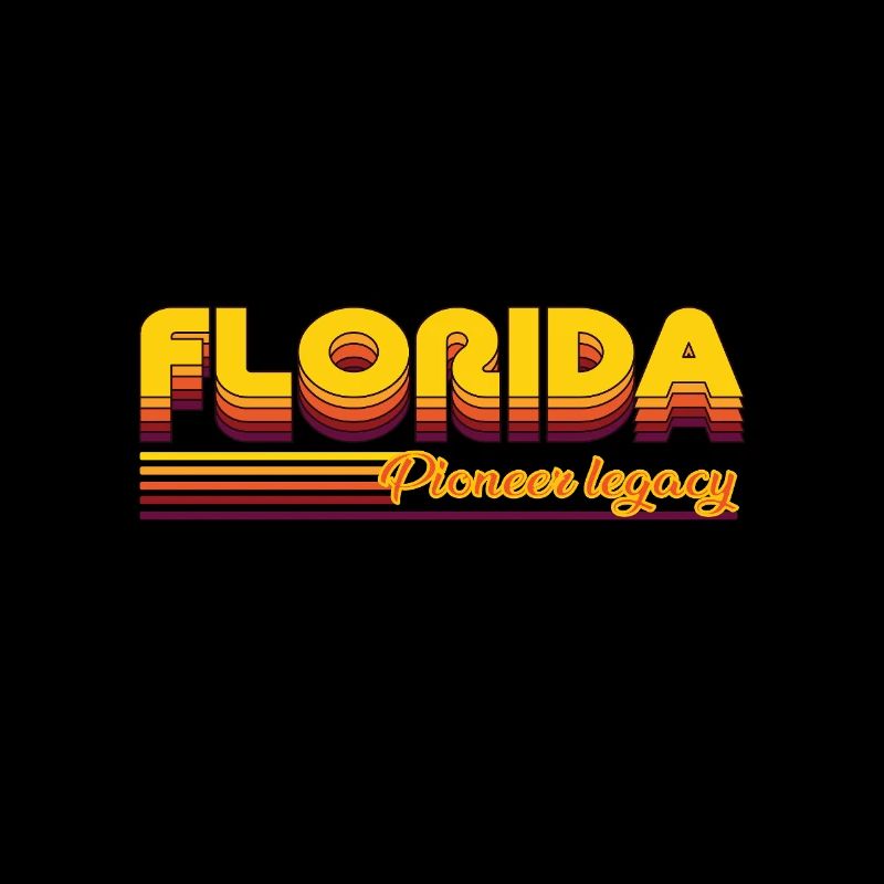 cool Florida USA states design