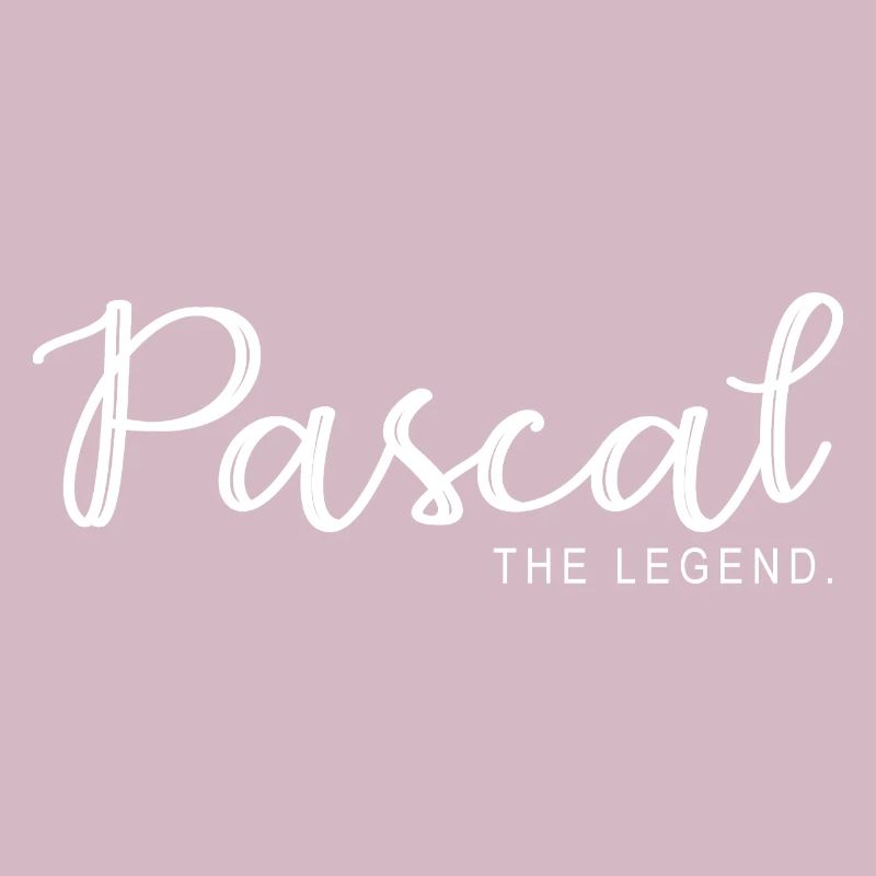 Pascal the legend Gift T shirt pascal