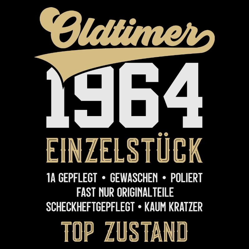 OLDTIMER 1964 EINZELSTÜCK 62. GEBURTSTAG