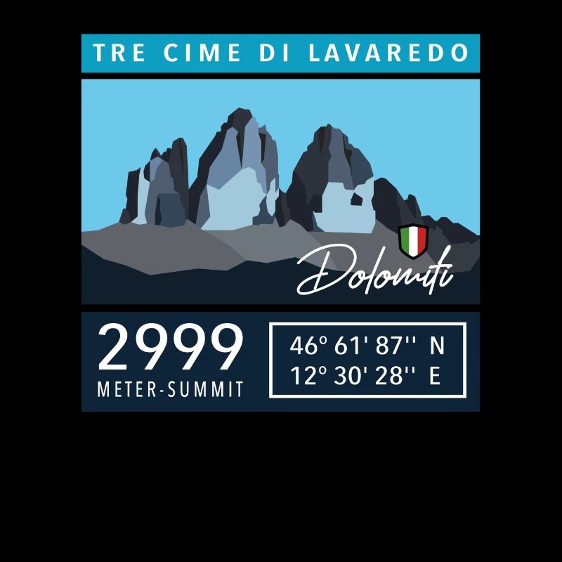 Dolomites three peaks tre cime di lavaredo Italy