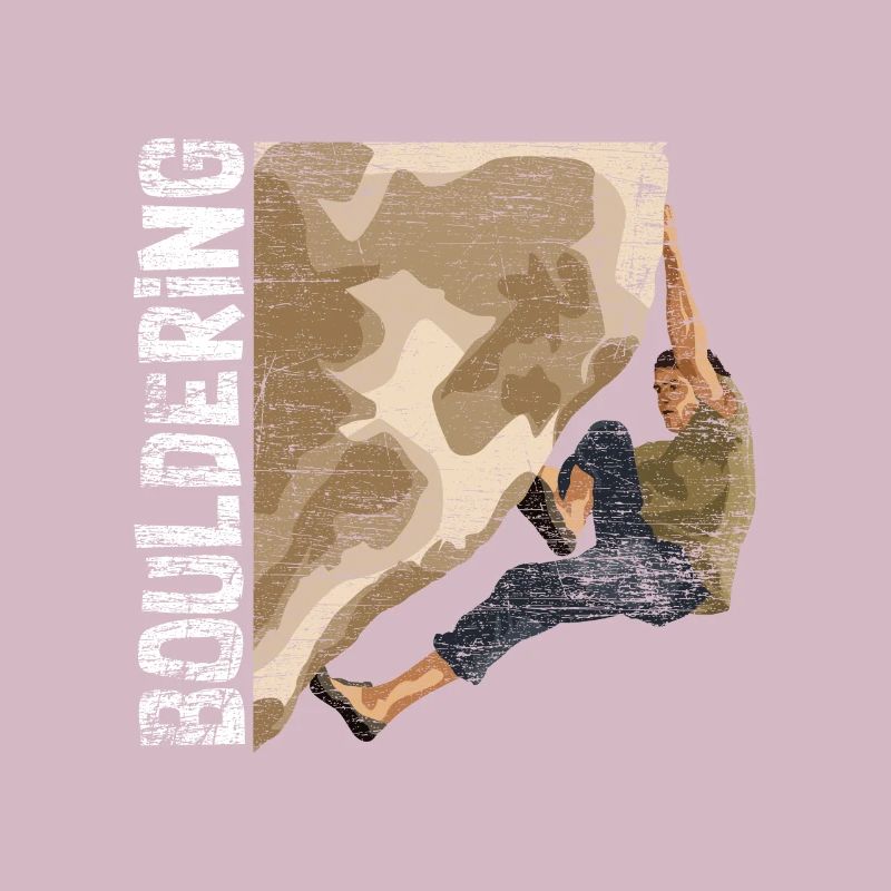 Bouldering climbing
