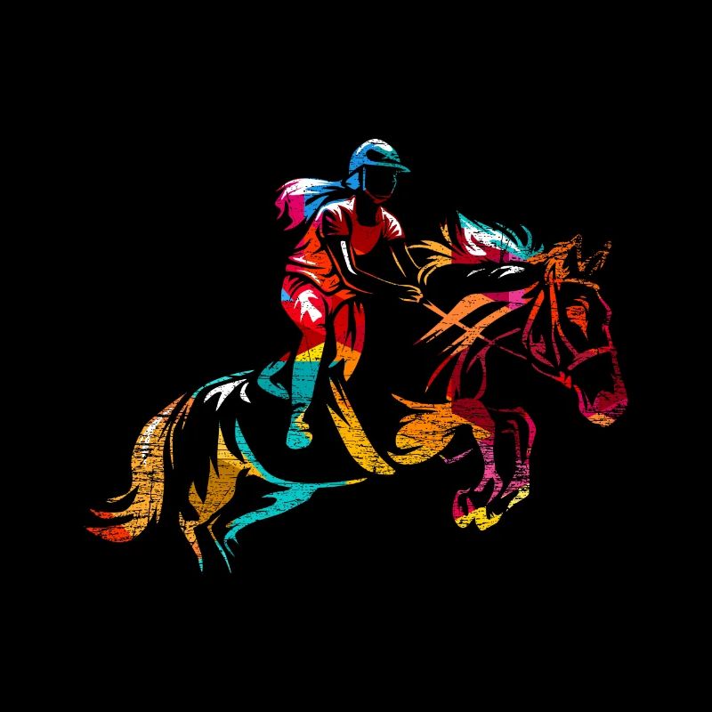 Springreiten Geschenk