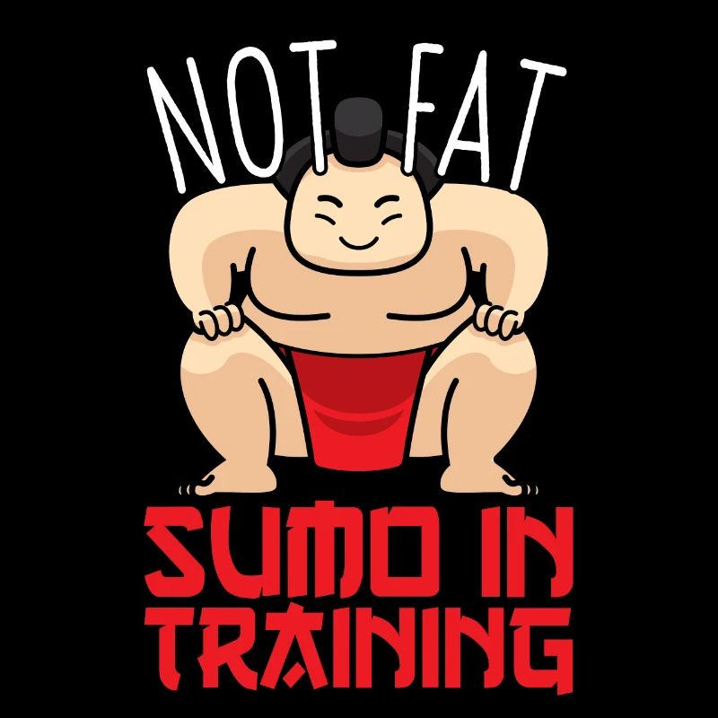 Not Fat Sumo In Training Sumo Ringer Geschenk