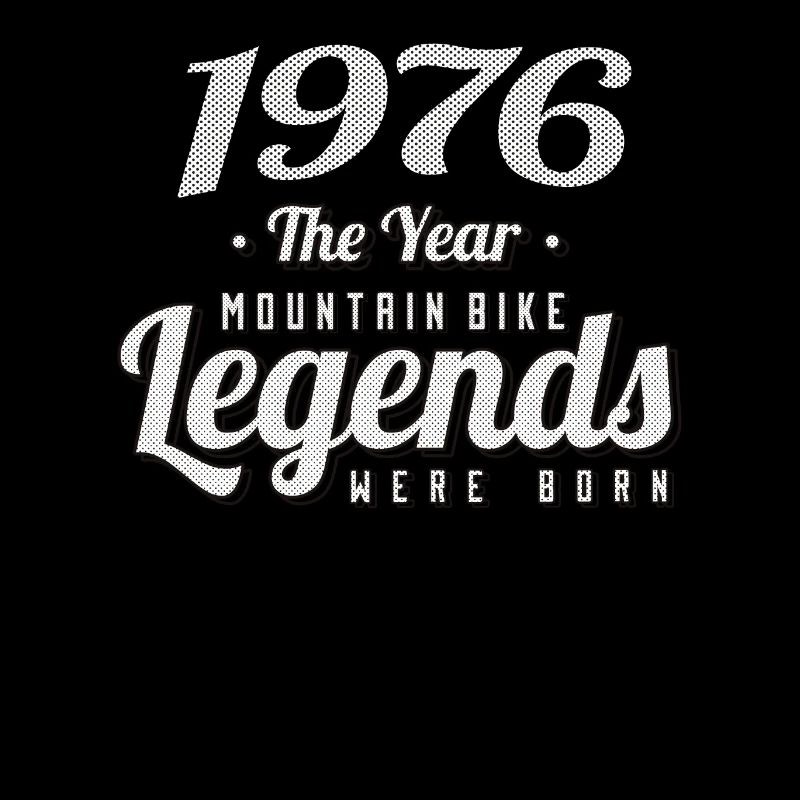 VTT-Mountainbiker 1976 Naissance Anniversaire VTT