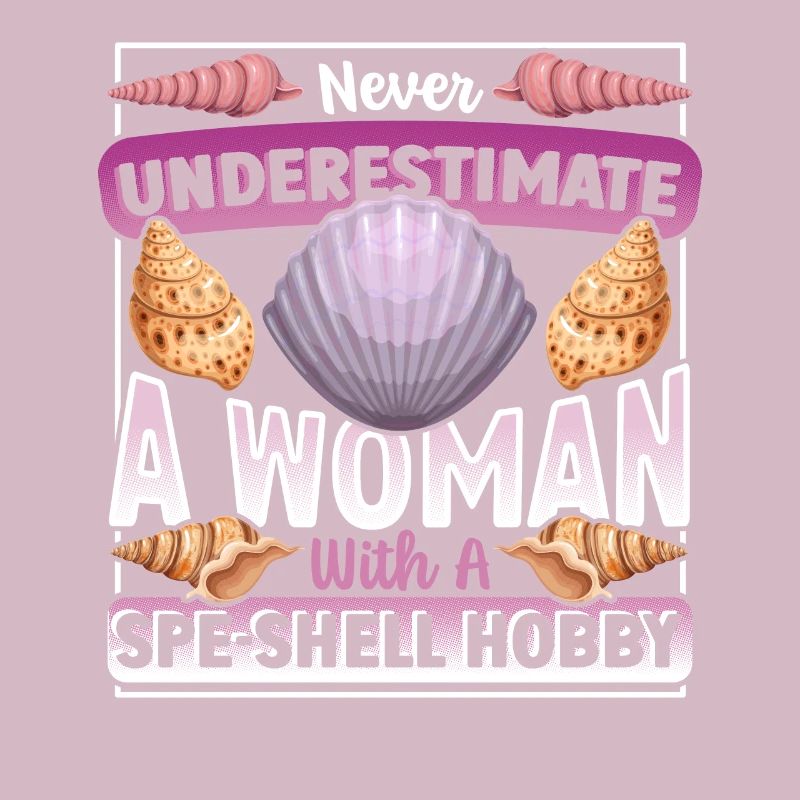 Seashell Collecting Design for an Shell Hunter