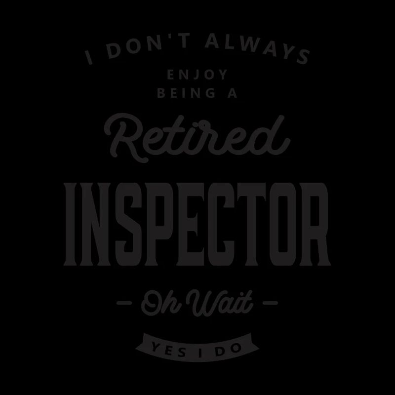 Inspector Funny Job Occupation