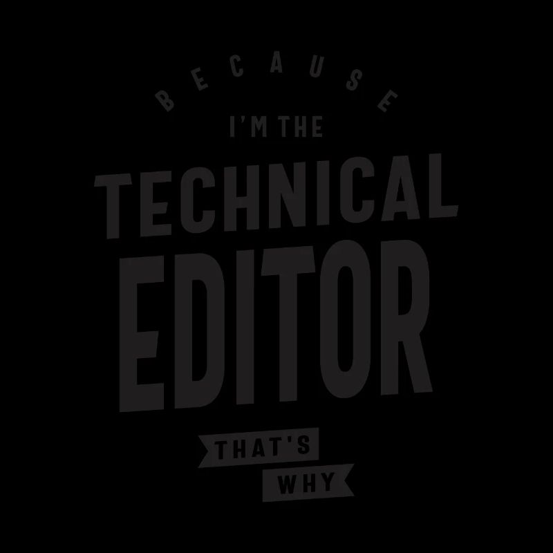 Weil ich der technische Redakteur bin, deshalb: