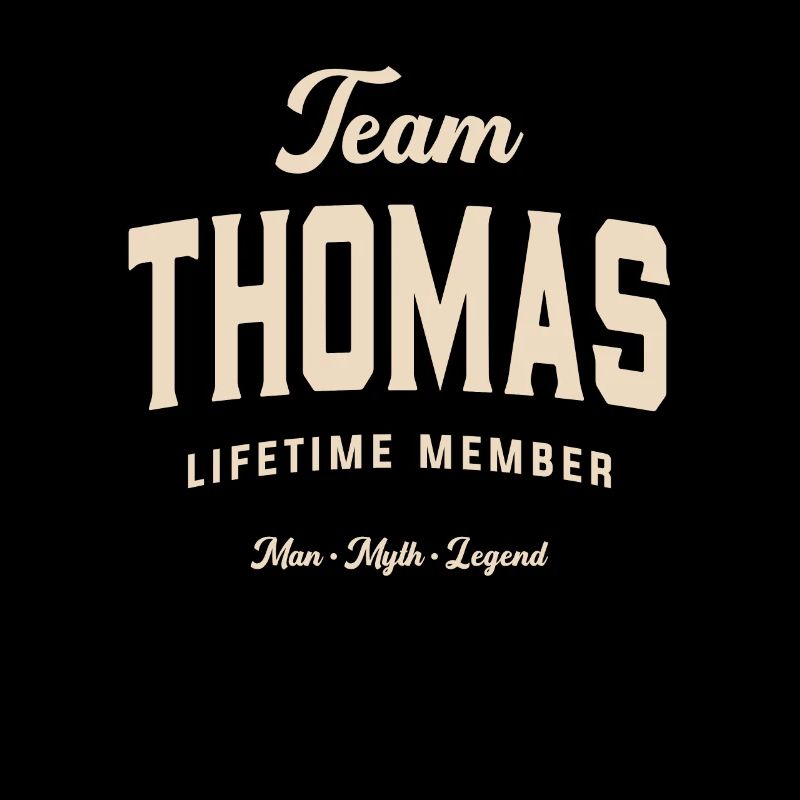 Team Thomas Lifetime Member Name Thomas