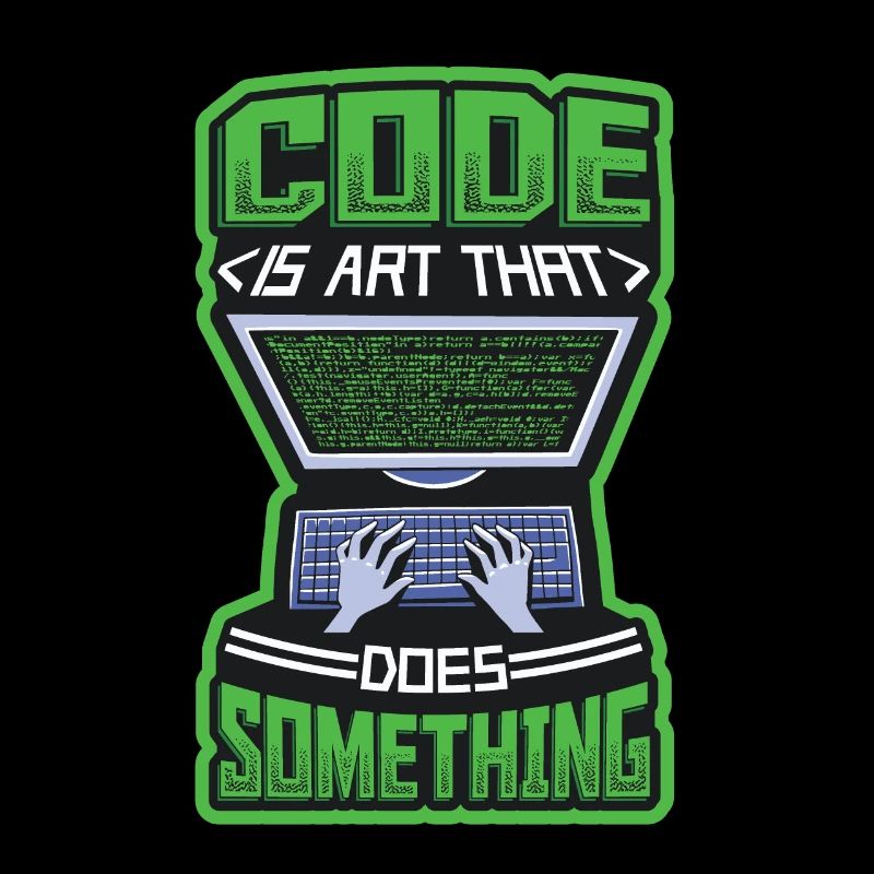 Le code est un art qui fait quelque chose de programmation