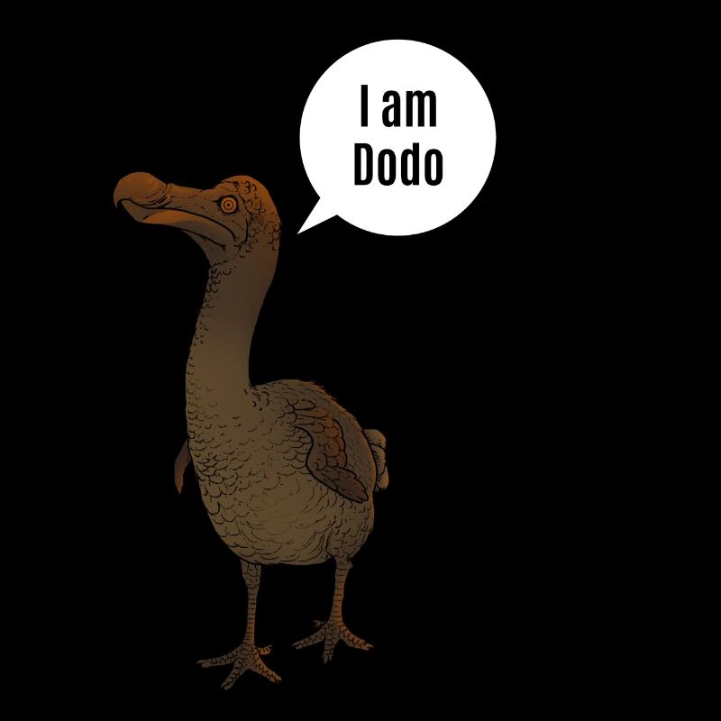 Dronte Dodo Doudo Dudu ausgestorben Vogel