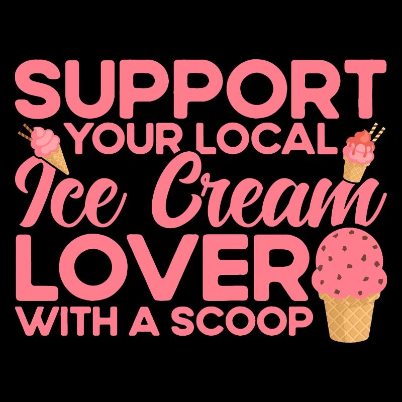 Support local ice cream lover Eiscrem