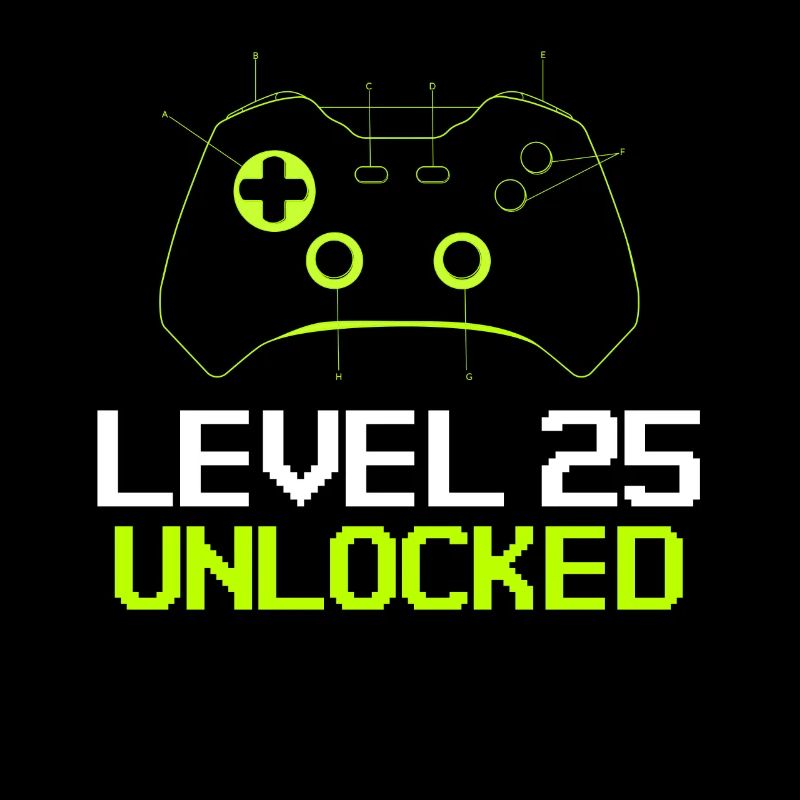 level 25 unlocked zocker anniversaire 25 ans