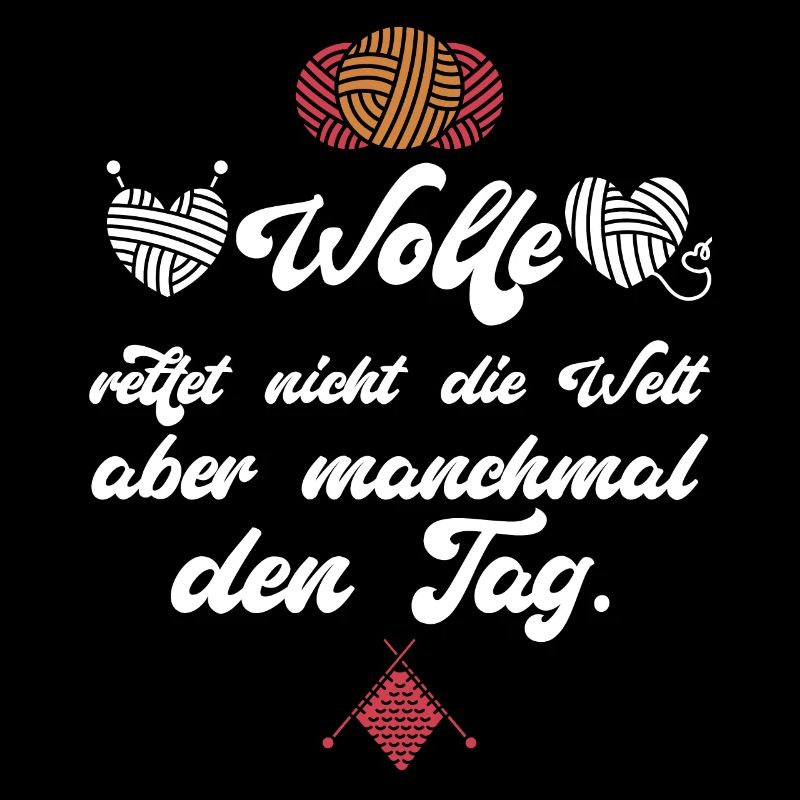 Wolle rettet manchmal den Tag. Häkeln Stricken