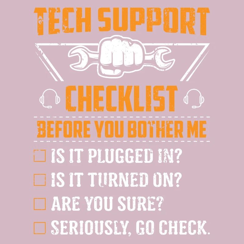 Technique Support Checklist Ordinateur informatique informatique