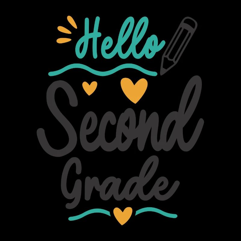 Hello Second Grade Back To School Teacher Student