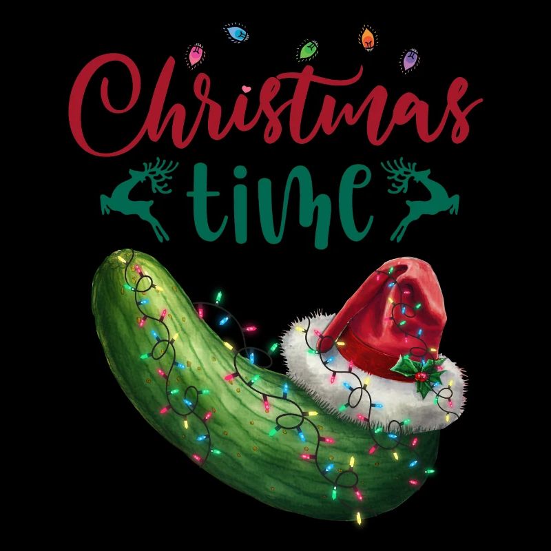 Joyeux Noël Drôle de Noël Concombre