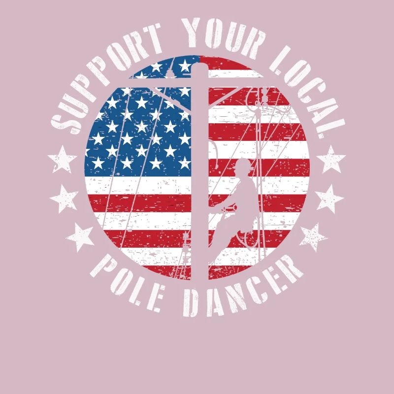 Support Your Local Pole Dancer Lineman