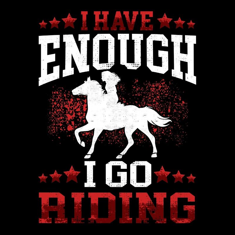 Je monte à cheval cavalier