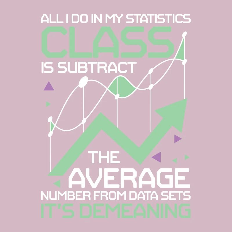 My Statistics Class Subtract The Average Number