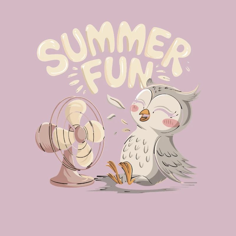 Summer Fun Eule mit Ventilator